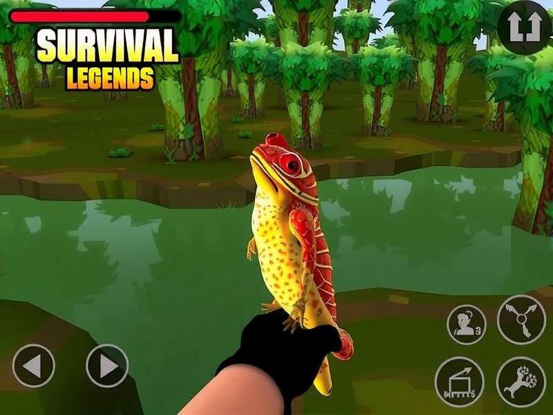 Ginger Swamp Survival Legend Gameplay Screenshot